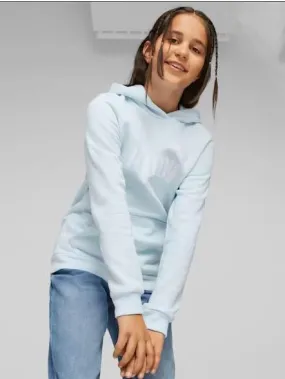 Sudadera Puma ESS Celeste Niña